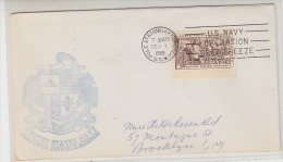 United States 1959 Operation Deep Freeze Cover Ca Sep 1 1959 Pole Station Antarctica (21402) - Otros & Sin Clasificación