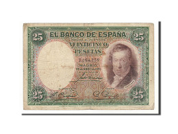 Billet, Espagne, 25 Pesetas, 1931, 1931-04-25, TB+ - 1-2-5-25 Pesetas