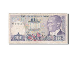 Billet, Turquie, 1000 Lira, 1986, TB - Turquie