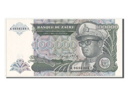 Billet, Zaïre, 100,000 Zaïres, 1992, SPL+ - Zaire