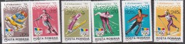 Romania 1994 Winter Olympic Lillehammer Used Set - Hiver 1994: Lillehammer
