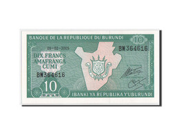 Billet, Burundi, 10 Francs, 2005, SPL+ - Burundi