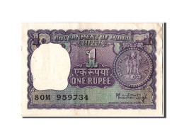 [#304938] Inde, 1 Rupee Type 1957;1963 - Inde