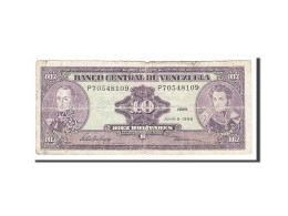 Billet, Venezuela, 10 Bolívares, 1995, 1995-06-05, B - Venezuela