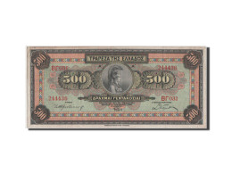 Billet, Grèce, 500 Drachmai, 1932, 1932-05-01, TTB - Grecia