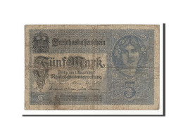 Billet, Allemagne, 5 Mark, 1917, 1917-08-01, B+ - 5 Mark