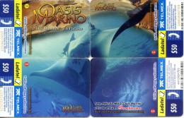 MEXICO PUZZLE OASIS MARINO (4 Taryetas) - Mexico