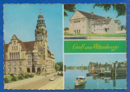 Deutschland; Wittenberge Perleburg; Multibildkarte Mit Rathaus, Hafen, Kulturhaus; Bild1 - Wittenberge