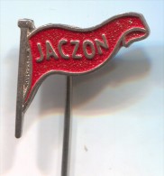 JACZON - Marine Ship  Yachting Flag Nautical, Vintage Pin  Badge - Vela