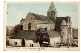 CPA   51  :  MONTMORT  église   A  VOIR  !!! - Montmort Lucy