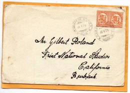 Finland 1929 Cover Mailed To USA - Lettres & Documents