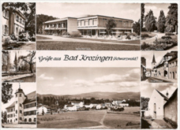 Bad Krozingen - S/w Mehrbildkarte 4 - Bad Krozingen