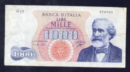 Mille Lire / 1000 Lire - G.Verdi (5-7-1963) - 1.000 Lire