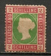 Timbres - Grande-Bretagne (ex-colonies Et Protectorats) - Heligoland - 1867-1874 - 2 Schilling  - - Heligoland (1867-1890)