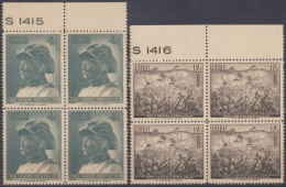 1958-140 CUBA. REPUBLICA. 1958. THEODORE ROOSERVELT.  Ed.773-74. GOMA ORIGINAL TROPICALIZADA. - Nuevos