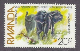 Rwanda - Animals, Elephant, Wildlife, Animaux Sauvages MNH - Other & Unclassified