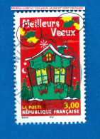 1998  N° 3203   MEILLEURS VŒUX  16 . 12 . 1998   OBLITÉRÉ YVERT 0.80 € - Gebraucht