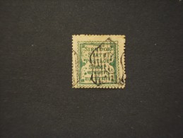 SIRMOOR - 1879/80 PITTORICA 1 Pa. Verdino - TIMBRATO/USED - Sirmur