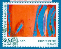 * 1993  N° 2797  EUROPA  ART CONTEMPORAIN OBLITÉRÉ YVERT 0.50 € - Oblitérés