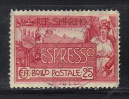 W2787 - SAN MARINO , Espressi Il N. 1 Usato - Express Letter Stamps