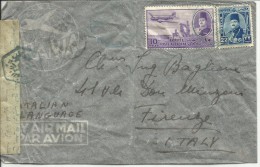 EGYPT EGITTO LETTERA LETTRE LETTER COVER - Storia Postale