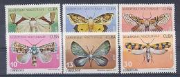 CUBA 2121/26 NEUF Papillons - Unused Stamps