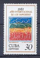 CUBA 2281 Handicapés - Neufs