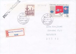 J0388 - Czech Rep. (1995) 348 02 Bor - Vysocany (Postal Agency) - Covers & Documents