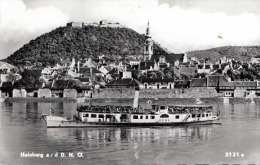 HAINBURG A.d.Donau, Dampfschiff "Hebe", Fotokarte - Hainburg