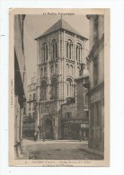 Cp , 86 , POITIERS , église SAINT PORCHAIRE  , Voyagée 1934 - Poitiers