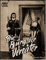 Das Neue Film-Programm Von Ca. 1954  -  "Die Burg Der Verräter"  -  Mit Cornel Wilde , Jean Wallace - Magazines