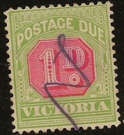 VICTORIA 1905 1d Postage Dues SG D35a U #MA63 - Gebraucht