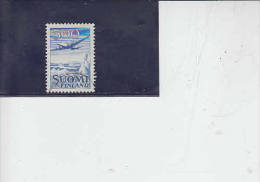 FINLANDIA  1958 -   Unificato  A4 - Aereo - Used Stamps