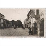 ORSTPA026-LFTD2172.Tarjeta Postal DE ORENSE.Edificios,personas.PLAZA DE GARCIA BARBOA Y ESTRELLA En VERIN, ORENSE - Orense