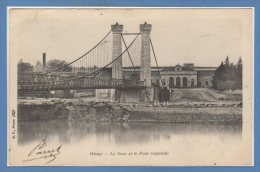 Delcampe - 70 - GRAY -- La Gare Et Le Pont Suspendu - Gray