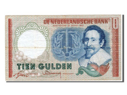 Billet, Pays-Bas, 10 Gulden, 1953, TTB - 10 Florín Holandés (gulden)