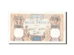 Billet, France, 1000 Francs, 1 000 F 1927-1940 ''Cérès Et Mercure'', 1939 - 1 000 F 1927-1940 ''Cérès Et Mercure''