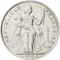 Monnaie, Nouvelle-Calédonie, 5 Francs, 1990, SPL+, Aluminium, KM:16 - Nouvelle-Calédonie