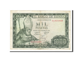 Billet, Espagne, 1000 Pesetas, 1965, 1965-11-19, TB+ - 1000 Peseten