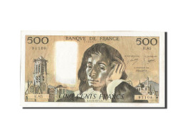 Billet, France, 500 Francs, 500 F 1968-1993 ''Pascal'', 1977, 1977-11-03, TTB - 500 F 1968-1993 ''Pascal''