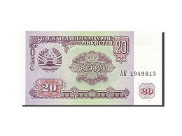 Billet, Tajikistan, 20 Roubles, 1994, NEUF - Tajikistan