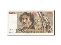 Billet, France, 100 Francs, 100 F 1978-1995 ''Delacroix'', 1980, TB - 100 F 1978-1995 ''Delacroix''