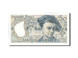 Billet, France, 50 Francs, 50 F 1976-1992 ''Quentin De La Tour'', 1992, NEUF - 50 F 1976-1992 ''Quentin De La Tour''