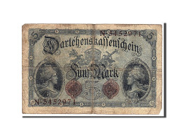 Billet, Allemagne, 5 Mark, 1914, KM:47b, B - 5 Mark