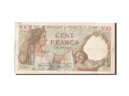 Billet, France, 100 Francs, 100 F 1939-1942 ''Sully'', 1939, 1939-09-21, TB - 100 F 1939-1942 ''Sully''