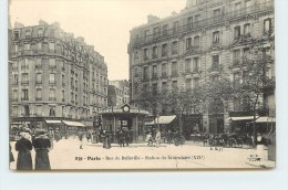 PARIS - Rue De Beleville, Station Du Funiculaire. - Arrondissement: 14