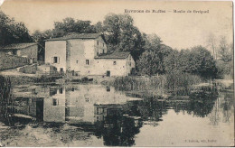 CPA RARE ENVIRONS DE RUFFEC MOULIN DE GREIGUEIL - Ruffec