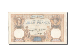 Billet, France, 1000 Francs, 1 000 F 1927-1940 ''Cérès Et Mercure'', 1931 - 1 000 F 1927-1940 ''Cérès Et Mercure''