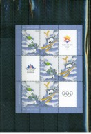 Slowenien / Slovenia 2002 Olympic Games Salt Lake City Kleinbogen / Sheet Postfrisch / MNH - Hiver 2002: Salt Lake City