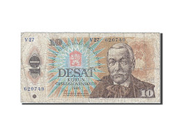 Billet, Tchécoslovaquie, 10 Korun, 1986, B - Tchécoslovaquie